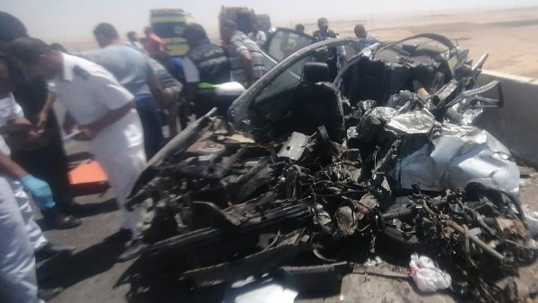 ضبط السائق المتسبب.. مصرع 4 أشخاص وإصابة 6 آخرين في حادث مروع بالدائري الأوسطي