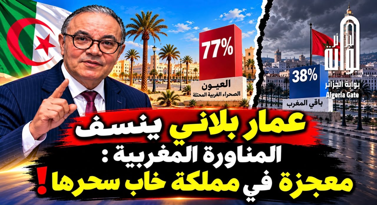 عمار بلاني ينسف المناورة المغربية : معجزة في مملكة خاب سحرها! - ALGATEDZ - بوابة <i>الجزائر</i>