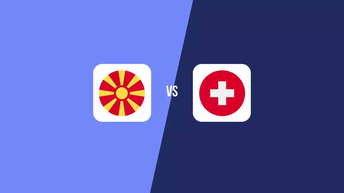 Macedonia del <i>Norte</i> vs Suiza: Pronóstico, Cuotas y Apuestas - UEFA Nations League