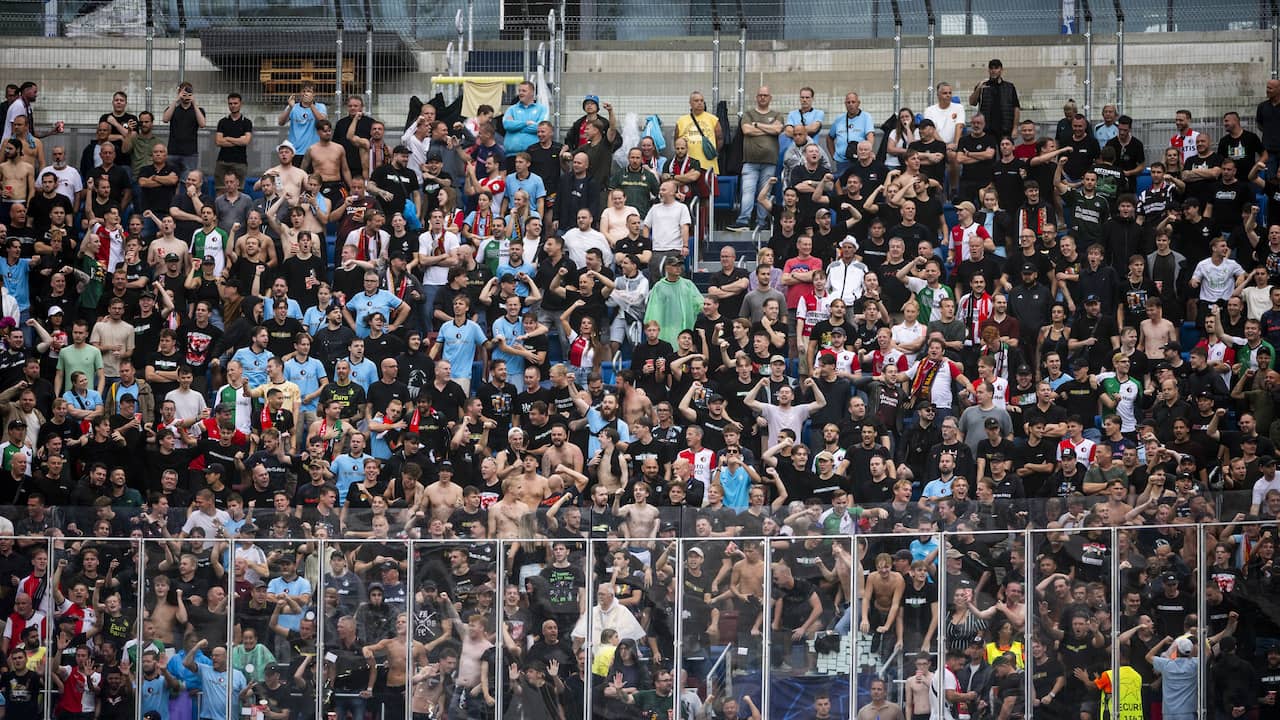 Feyenoord krijgt boetes voor racisme en bekergooien in duel met <i>FC</i> Barcelona