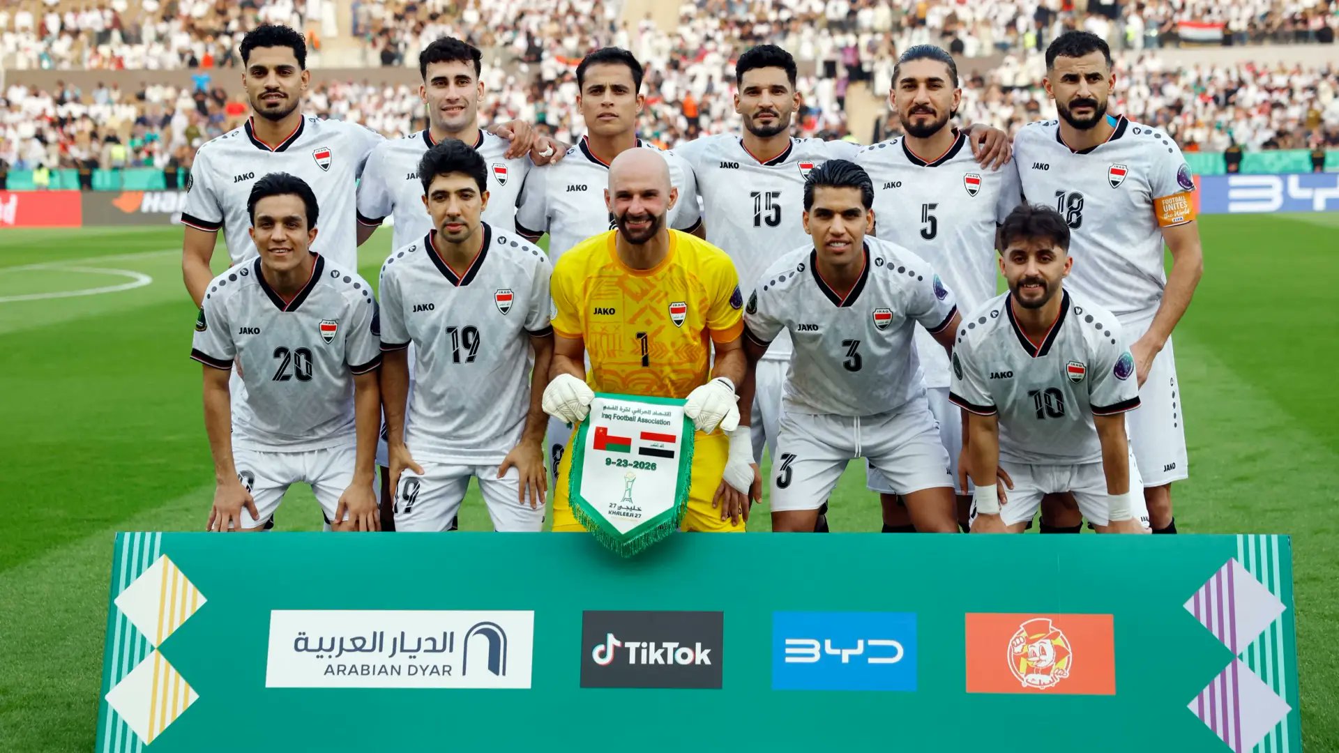 بث مباشر - مباراة العراق ضد <i>الكويت</i> في خليجي 27 لحظة بلحظة