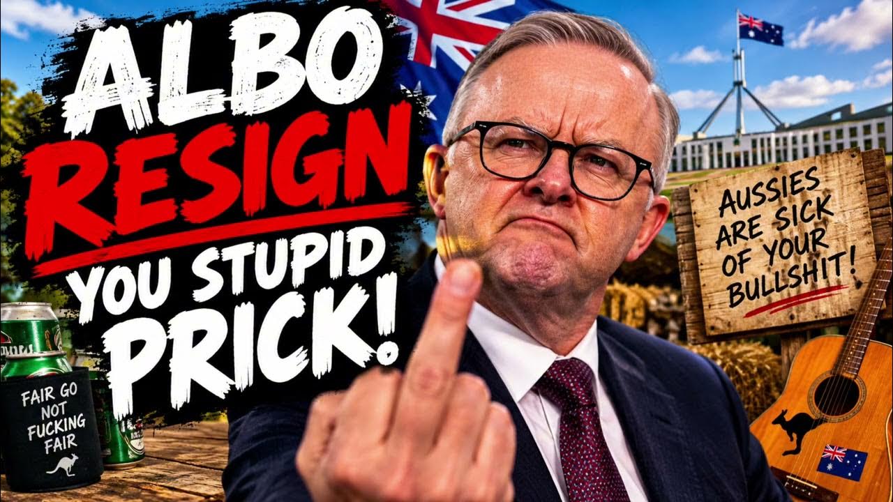 🔥 <i>Albo</i> Resign You Stupid Prick! 🇦🇺 | Hilarious Aussie Political Parody Song