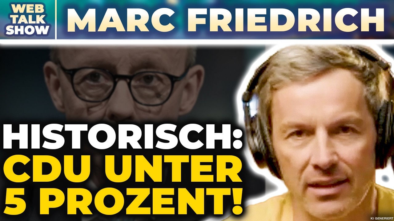 CDU-Debakel & <i>AfD</i>-Erfolg: Marc Friedrich über das historische Wahlergebnis!