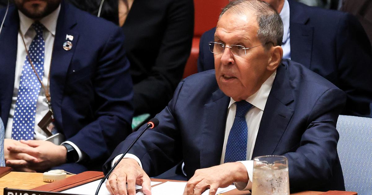Une première depuis le début de la guerre en Ukraine : Sergueï <i>Lavrov</i>, le chef de la diplomatie...