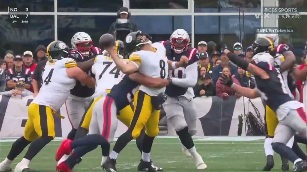 Duelo de defensivas: Patriots gana duelo cerrado a Steelers en <i>Semana</i> 2