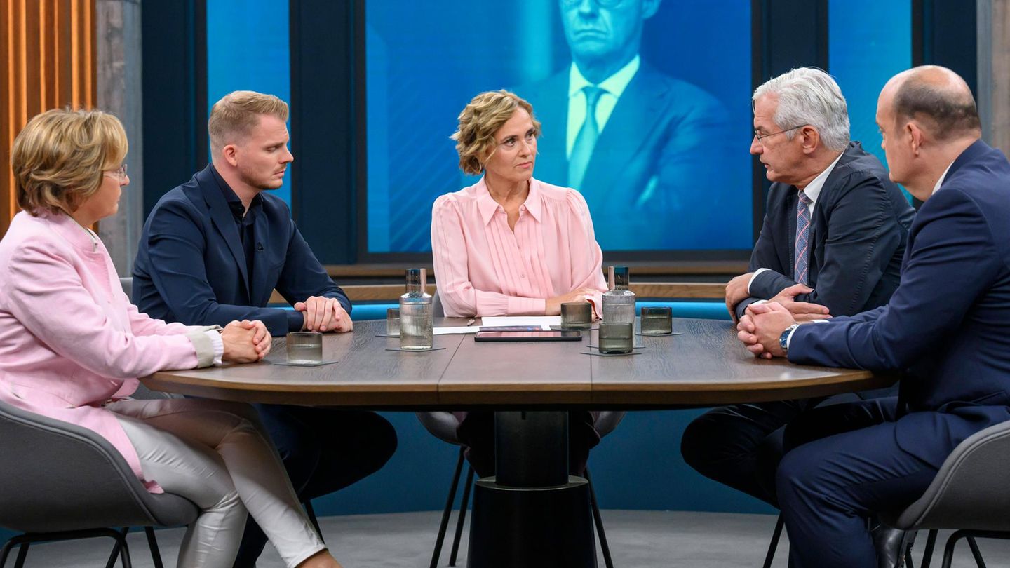 Caren Miosga und die Frage: Wer fällt hier <i>eigentlich</i> um?