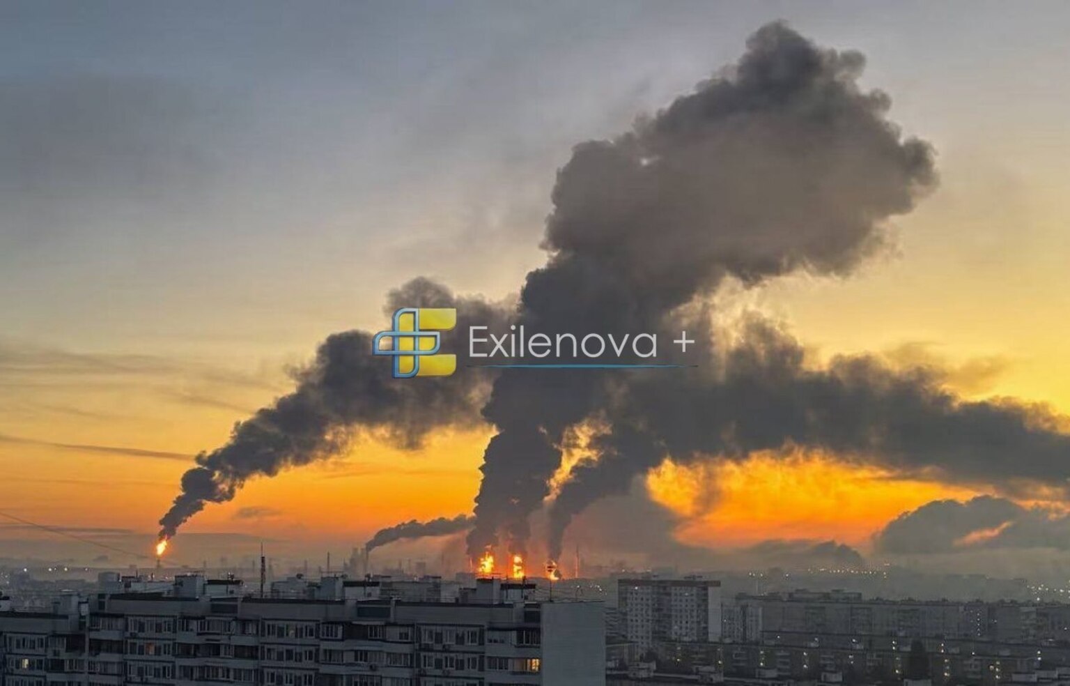 У <i>Росії</i> після удару безпілотників зупинив роботу Пермський нафтопереробний завод